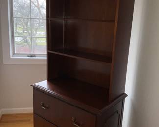 OFS, file cabinet w/ hutch