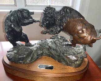 Bear and Bull, By J. Contway