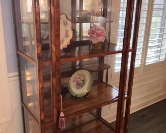 Biedermeier, Cabinet. With paperwork 