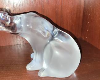 Lalique, Polar Bear, Large Size 