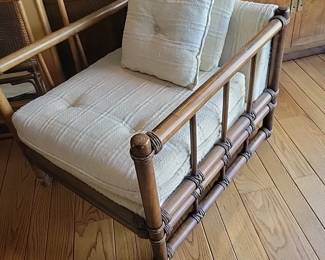 Venture Furniture, A Lane Company. Bamboo Chair.  Matching Mirror