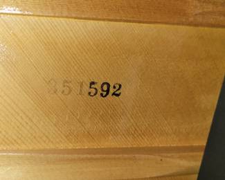 Serial # , Chickering, Grand Model 507