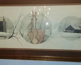 Buckley Moss, #123/1000