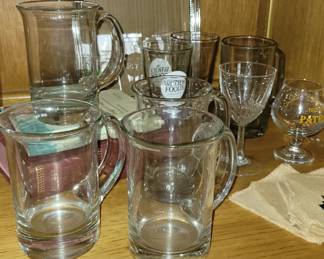 Crate & Barrel,  Beer Mugs 