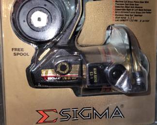 Shakespeare, Sigma  Fishing Reels,  multiple unopened 