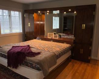 Henredon, Campaign Style, King Size, Scene One  by Henredon