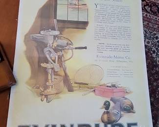 Evindrude, old advertising