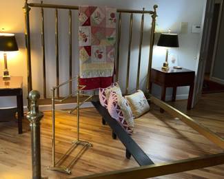 Brass, Antique, King size Bedframe