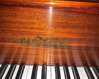 Chickering, Baby Grand Piano, model 507, serial 0351592, purchased in 1998
