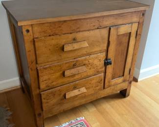 Primitive, Antique, Washstand