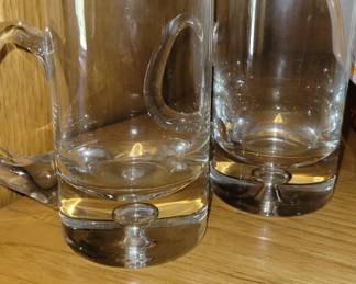 Crate Barrel, Bubble beer Mugs