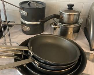 Kitchenware, Pots & Pans 