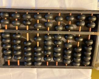 Small abacus.
