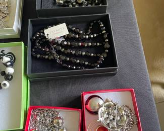 More costume jewelry.