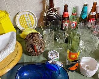 Collector beer bottles.