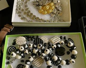 More costume jewelry.