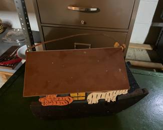 Noah's Ark birdhouse.