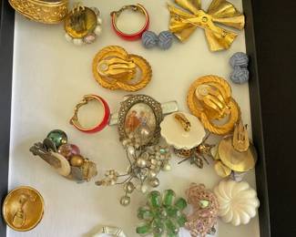 More costume jewelry.