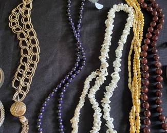 More costume jewelry.