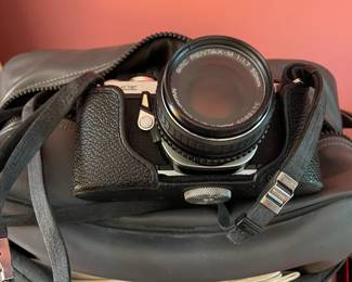SMC Pentax-M SLF camera.