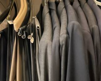 Men's suits.