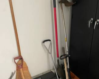 Garden tools.
