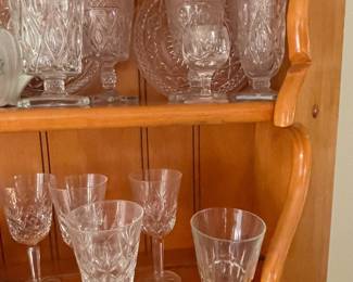 Huge selection of glassware.