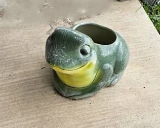 Frog Planter