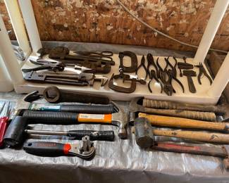 lots of collectible antique tools