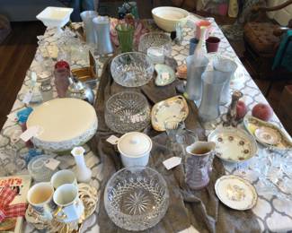 Lennox China, Baccarat Crystal and rare vintage finds