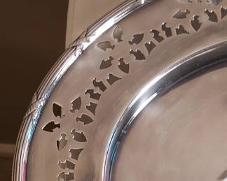 19th Century James Dixon & Sons Sheffield Oval Tray 