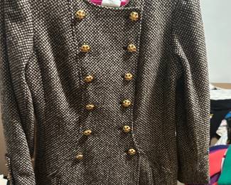 Chanel Tweed Brown Jacket