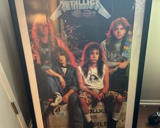 Metallica Framed Poster