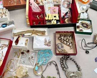 Great assortment of costume jewelry 