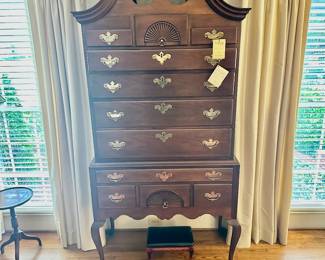 Hickory Chair highboy