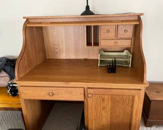 roll top computer desk