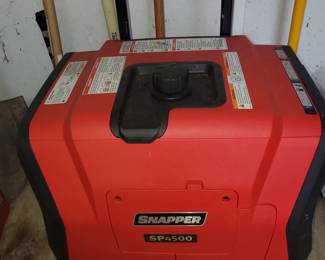***Taking Bids****Snapper SP4500 Inverter Generator (1 year old...used 3 times)
