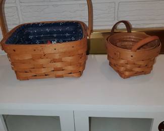 Longaberger baskets small