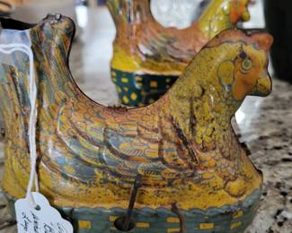 Baldwin windup chicken lamp