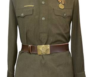 Cold War Soviet Captain's Uniform