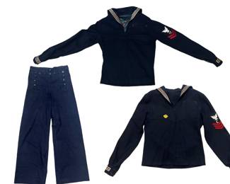 U.S. WWII Navy Crackerjack, Coast Guard Uniforms