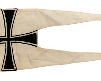 WWII German Nazi Commanders Swallow Tail Vehicle Pennant