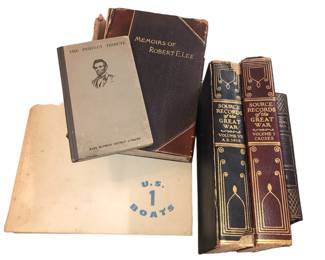 Collection Civil War to The Great War Historical Books