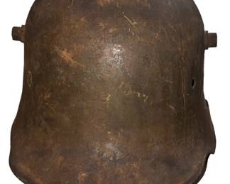 Imperial German WWI Steel Battlefield Relic Helmet