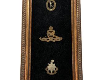 British Military Insignias Wall Plaque