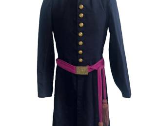 Civil War Union Captain Jacket & Sash of Captain Elijah J. Waddell