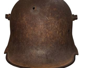 Imperial German WWI Steel Battlefield Relic Helmet