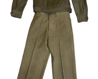 WWII U.S. Army Full Enlistment Uniform