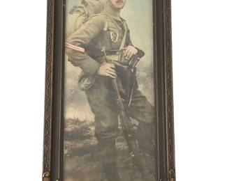 WWI Austro-Hungarian Colorized Photograph