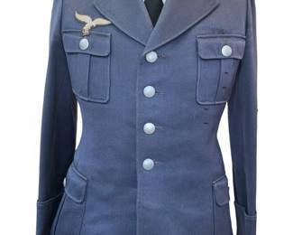 WWII German Nazi Luftwaffe NCO Armament Tunic